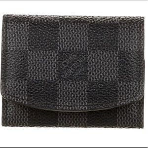 LOUIS VUITTON Damier Graphite Cufflink Holder